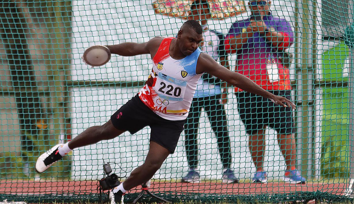 Sebelumnya, kontingen Papua baru mengumpulkan 1 medali perak dan 3 perunggu dari cabang atletik PON XX Papua. (PB PON XX Papua/Ady Sesotya)