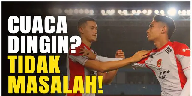 VIDEO: Cuaca Dingin, Tak jadi Masalah untuk Timnas Indonesia Berlatih Jelang Laga Kontra China