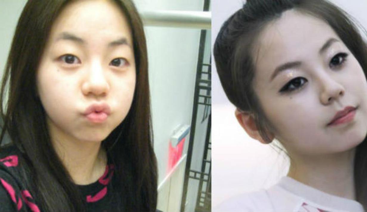 Ini Wajah Artis-Artis Cewek Korea Tanpa Make Up, Siapa  