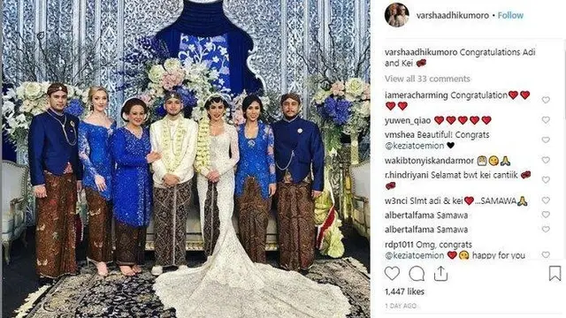 Potret Halimah Agustina Kamil (Sumber: Instagram/@varshaadhikumoro)