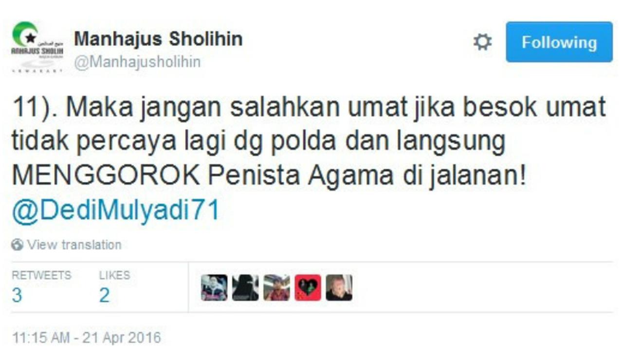 Bupati Ini Santai Tanggapi Ancaman Pembunuhan Dirinya 