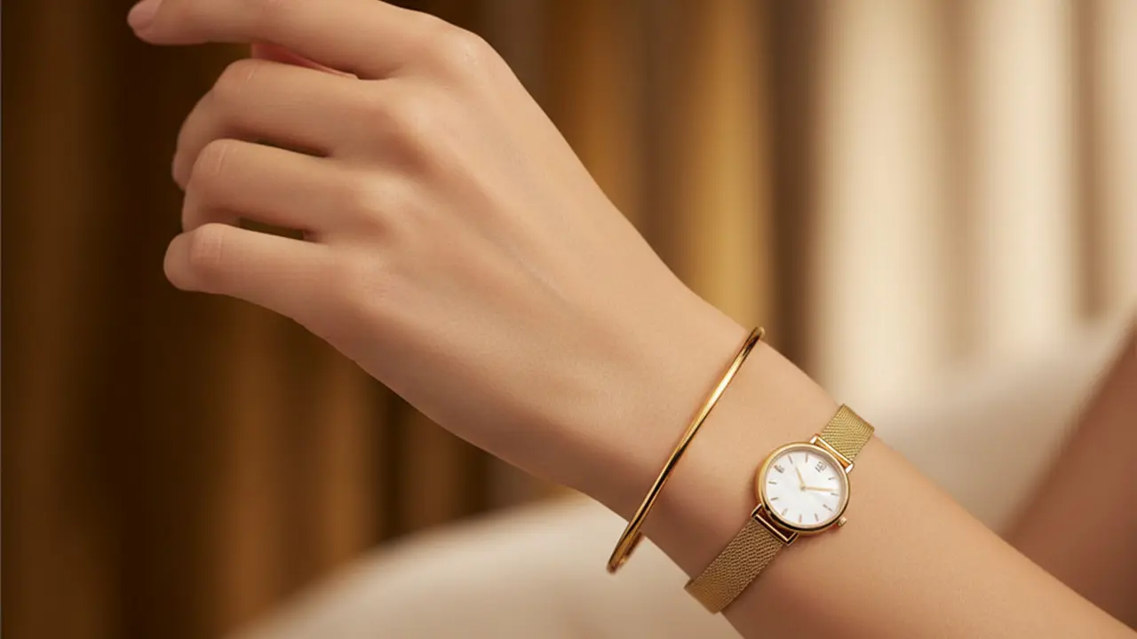 Gelang Berapa Gram yang Cocok Dipadukan dengan Jam Tangan