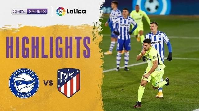 Berita Video, Luis Suarez selamatkan Atletico madrid dari hasil imbang lawan Alaves