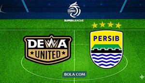 Dewa United vs Persib Bandung di BRI Super League. Bola.com/Wiwig Prayugi/Generated AI)