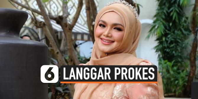 VIDEO: Siti Nurhaliza Langgar Prokes Covid-19, Kena Denda Rp 34 Juta