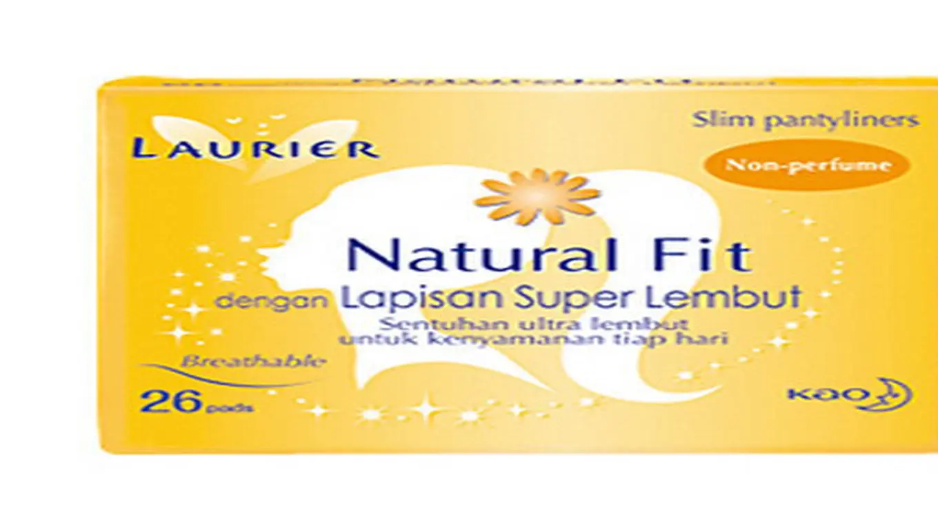 Laurier Panty Liner NATURAL FIT NON PERFUME Lifestyle