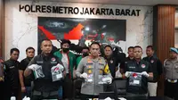 Kapolres Metro Jakarta Barat Kombes M Syahduddi membeberkan kronologi penangkapan Ammar Zoni (Liputan6.com/Ady Anugrahadi)