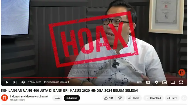 BRI Ungkap Fakta Soal Video Uang Hilang Rp400 Juta, Bukan Raib Tapi Diambil Sendiri oleh Nasabah
