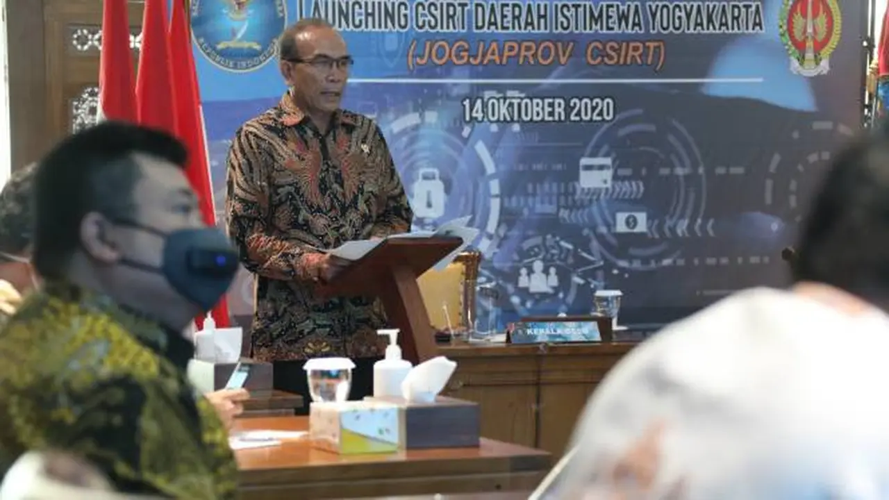 Kepala BSSN, Letjen TNI (Purn) Hinsa Siburian. Dok: BSSN