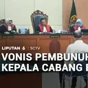 Vonis Pembunuh Kepala Cabang Bank