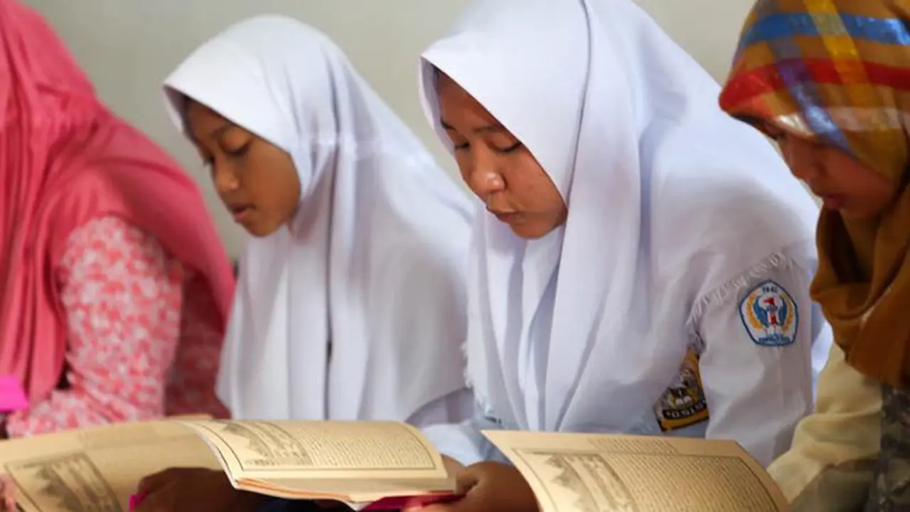 Ramadhan, Pelajar Purwakarta Fokus Dalami BTQ dan Kitab Kuning