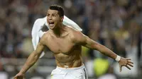 Cristiano Ronaldo  Selebrasi  (FRANCK FIFE / AFP)