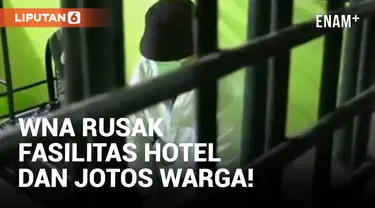 WNA Jerman Ditahan Imigrasi Mataram gegara Rusak Fasilitas Hotel dan Aniaya Warga