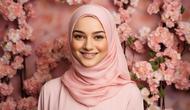 Ilustrasi muslimah senyum, Islami. (Photo Copyright by Freepik)