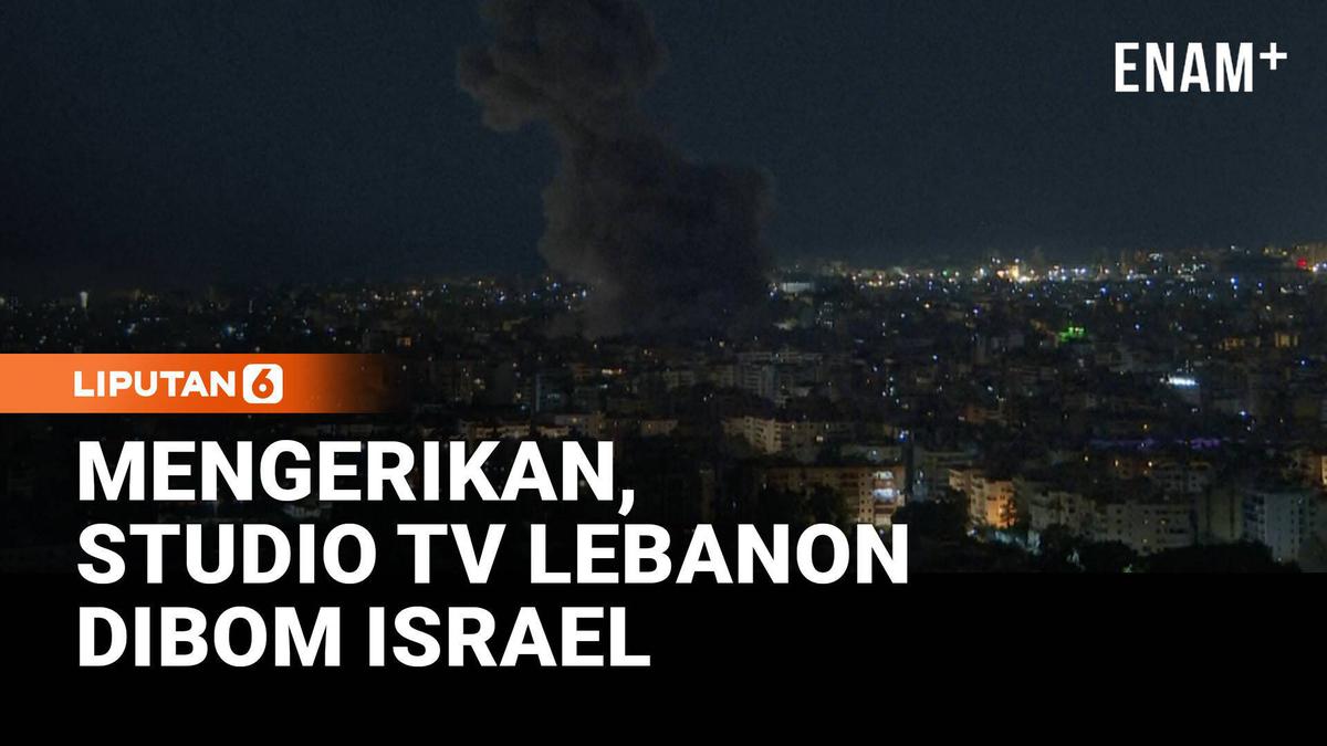 Israel Bombardir Studio TV Al-Manar di Beirut, Ledakan Guncang Ibu Kota Lebanon