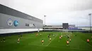 Kini ketika Man City bertindak sebagai tim tuan rumah, kemenangan jelas bukan hal yang sulit. (Paul ELLIS / AFP)