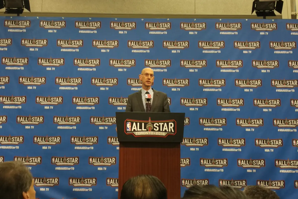 Commisioner NBA Adam Silver (Liputan6.com / Thomas)