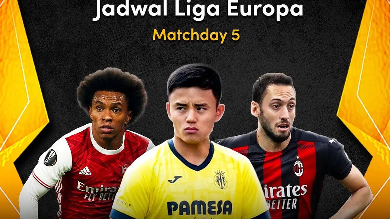 Jadwal Liga Europa Matchday 5
