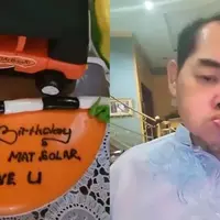 6 Momen Perayaan Ulang Tahun Mat Solar ke-60, Terus Berjuang Lawan Stroke (TikTok/shintariyo07)