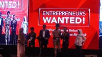 Presiden Joko Widodo (Jokowi) saat acara Entrepreneurs Wanted di ITB, Bandung. (Liputan6.com)