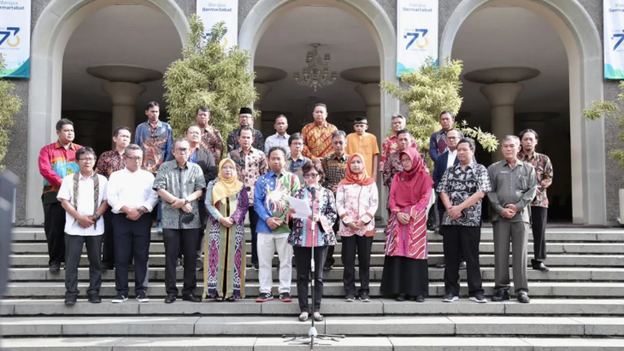 Rektor 32 Perguruan Tinggi di Yogyakarta Serukan Pemilu Berkualitas dan Demokrasi Bermartabat