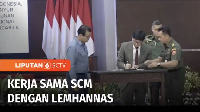 PT Surya Citra Media Tbk menandatangani nota kesepahaman atau MoU dengan Lembaga Ketahanan Nasional, di Gedung Dwi Warna Lemhannas, Senin (21/03) siang. Kerja sama ini sebagai bentuk dukungan SCM dalam menyebarkan nilai-nilai kebangsaan Indonesia ata...