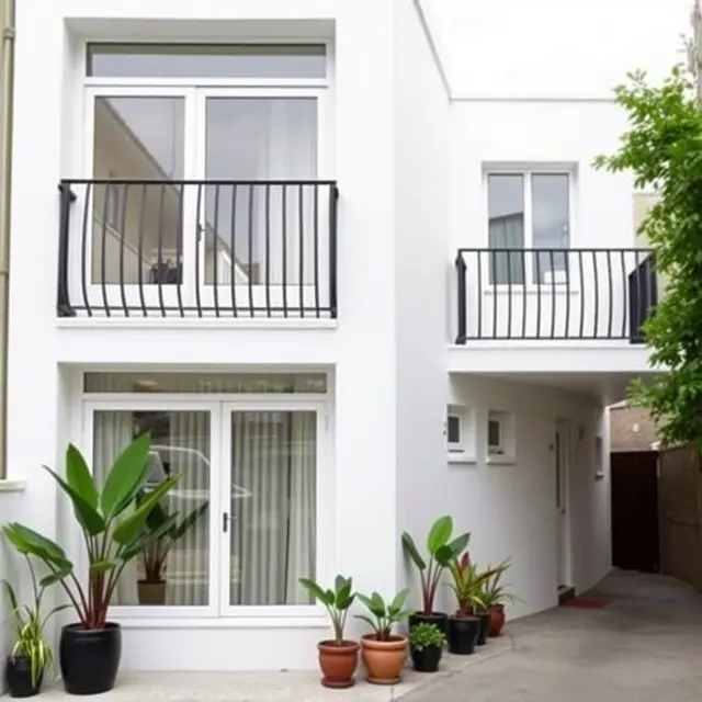 8 Contoh Rumah Sederhana Terbaru dalam Gang untuk Hunian Modern yang Estetik