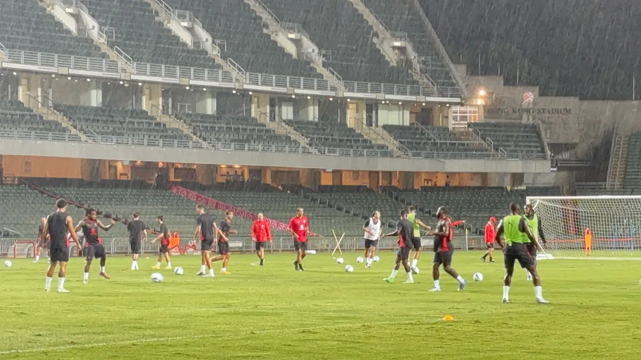 Open Training AC Milan di Hong Kong