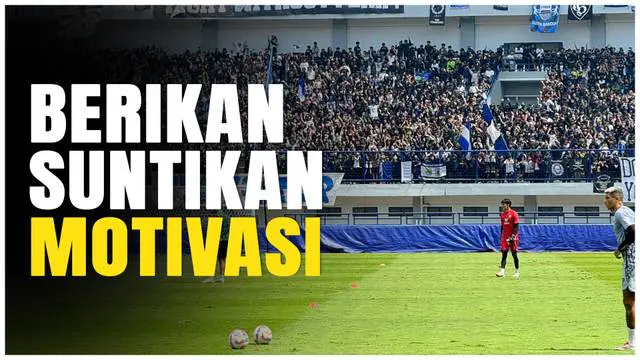 VIDEO: GBLA Membiru! Ribuan Bobotoh Geruduk Latihan Persib, Siapkan Mental Juara Lawan Persija