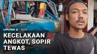 Kecelakaan Angkot, Sopir Tewas