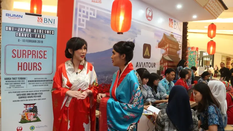 BNI-Japan Airlines Travel Fair 2019