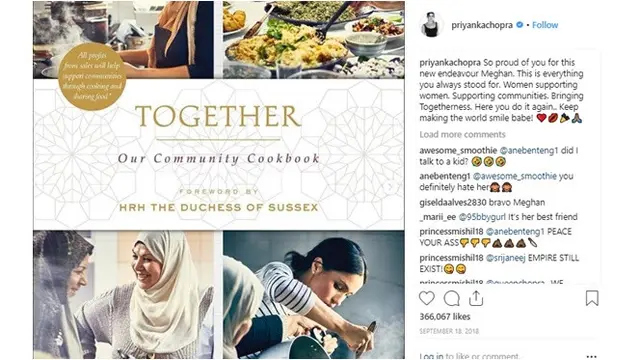 Dikabarkan Berseteru, Ini Momen Persahabatan Meghan Markle dan Priyanka Chopra