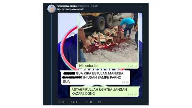 Foto Korban Kecelakaan Ini Sengaja di Sensor