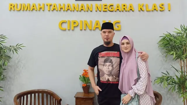 6 Momen Kebebasan Ahmad Dhani dari Penjara, Dijemput Mulan Jameela