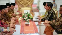 Pengurus MUI bertemu Jokowi (Faizal Fanani/Liputan6.com)