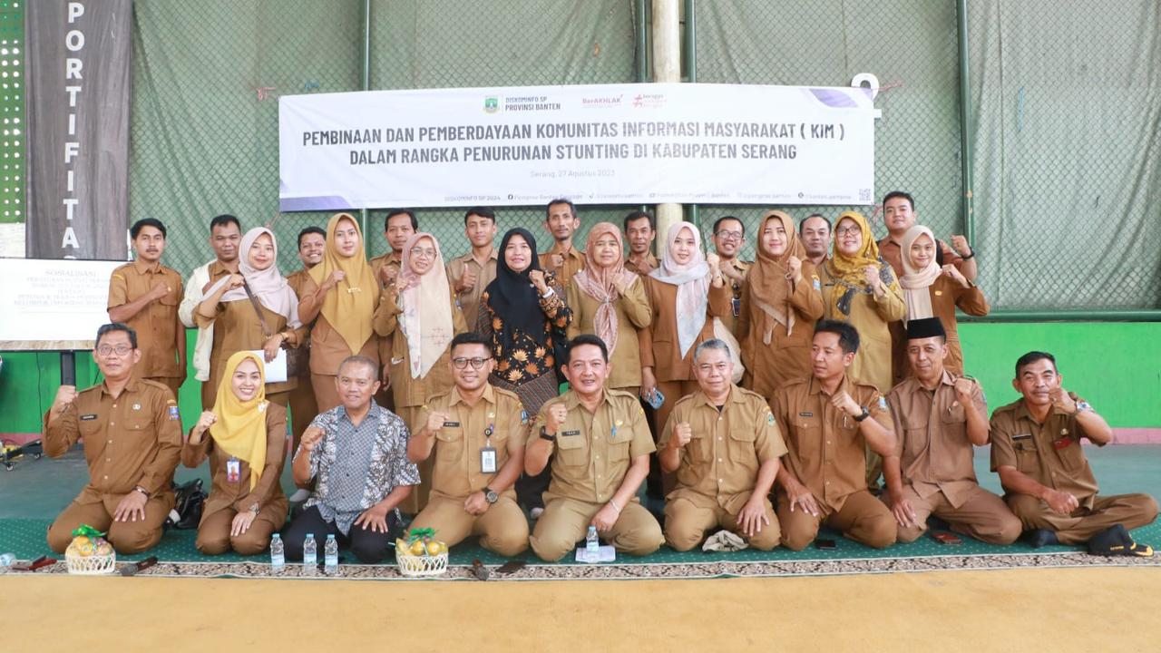 Percepatan Penurunan Stunting di Kabupaten Serang untuk Indonesia Emas 2045. (Jumat, 30/08/2024). (Pemkab Serang).