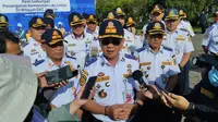 Menindaklanjuti&nbsp;arahan Penjabat (Pj) Gubernur DKI Jakarta Heru Budi Hartono, Syafrin Liputo menyebut akan segera melakukan kajian bersama dengan berbagai pihak terkait terkait kemacetan lalu lintas di Jakarta. (Foto:Liputan6/&nbsp;Winda Nelfira)