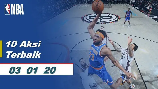 VIDEO: 10 Aksi Terbaik NBA 3 Desember 2020