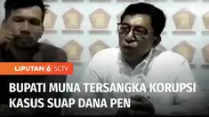 Komisi Pemberantasan Korupsi menetapkan Bupati Muna, Sulawesi Tenggara, sebagai tersangka kasus suap dana pemulihan ekonomi nasional atau PEN. Kasus ini merupakan pengembangan dari kasus suap, eks Dirjen Bina Keuangan Daerah Kemendagri, Ardian Noervi...