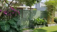 Inspirasi Pagar Rumah Kampung Hijau yang Murah dan Sejuk untuk Hunian Nyaman