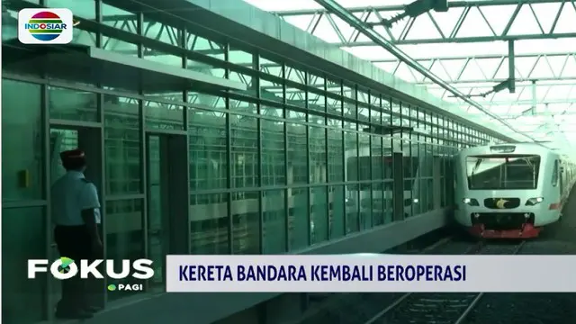 Sempat Terhenti, Kereta Bandara Soetta Mulai Operasi Kembali
