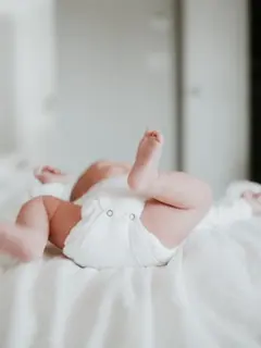 Ilustrasi popok bayi. (dok. unsplash @zelleduda)