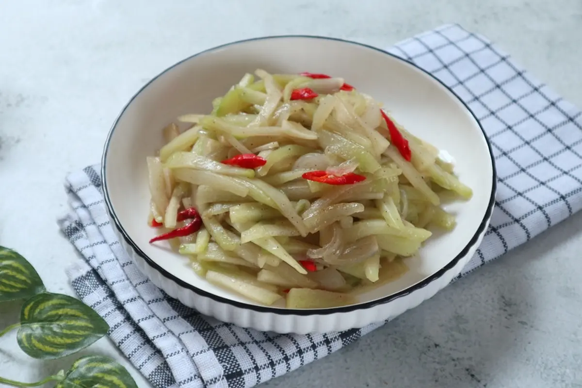 tumis labu siam