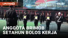Ada yang Setahun Bolos Kerja, Tiga Personel Satbrimob Polda Sulsel Dipecat Tidak Hormat