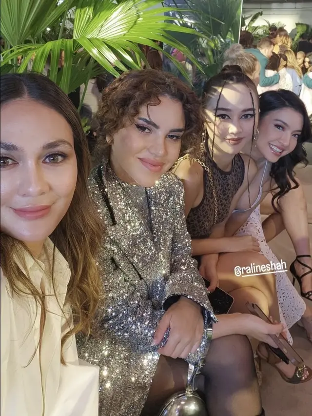 Luna Maya dan Raline Shah