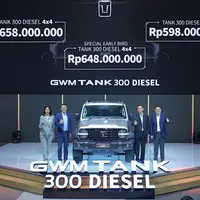 GWM Tank 300 Diesel Coba Peruntungan di Indonesia
