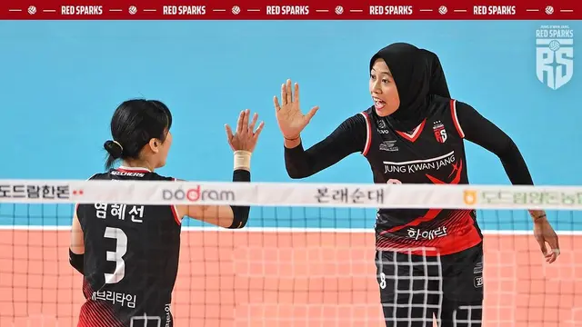 Megawati Hangestri Pertiwi - Red Sparks - Liga Voli Korea