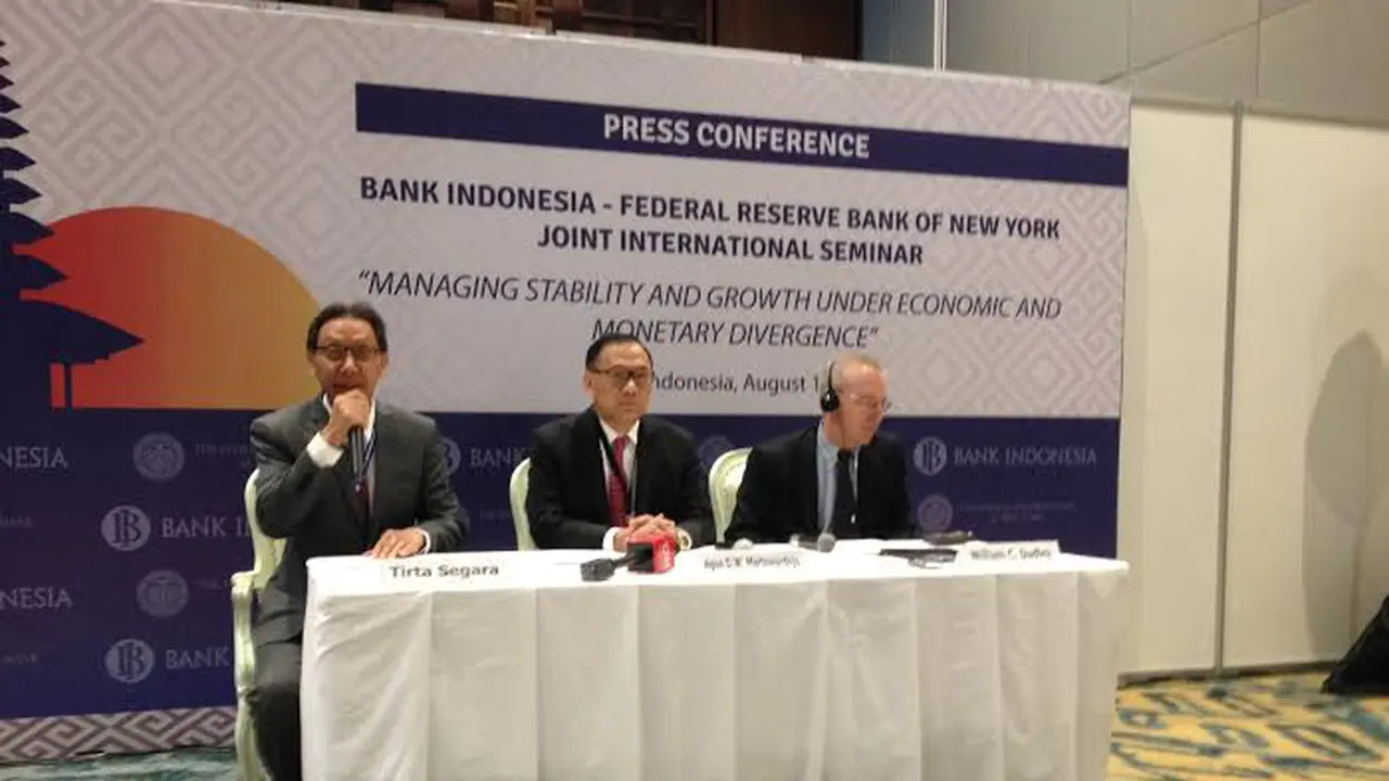 Seminar Internasional Bank Indonesia dan Bank Sentral New York di Bali