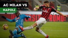 Berita video highlights Serie A pekan ke-21 antara AC Milan menghadapi Napoli yang berakhir dengan skor imbang 0-0.