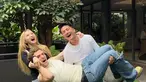 ‘Mimpi apa gue nyanyi bareng dia di rumah gue pula. Berasa kayak di Breakout lagi,’ tulis Boy William. Lauv menyanyikan lagu berjudul Mean It sambil main piano bersanding Boy William. (Liputan6.com/IG/@lauvsongs)